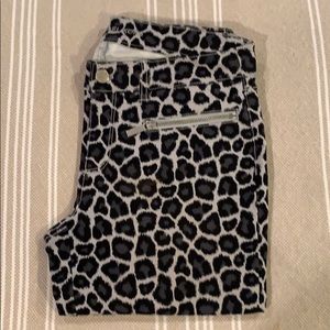 NWOT Michael Kors Animal Print Jeans Sz 4